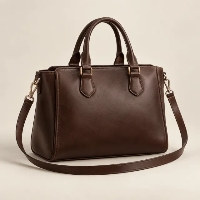 Form Leather Satchel