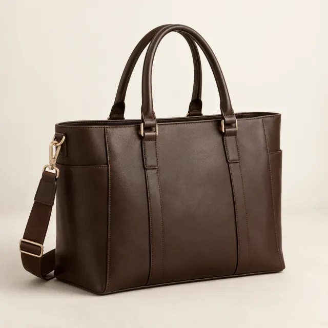 Frame Leather Work Tote