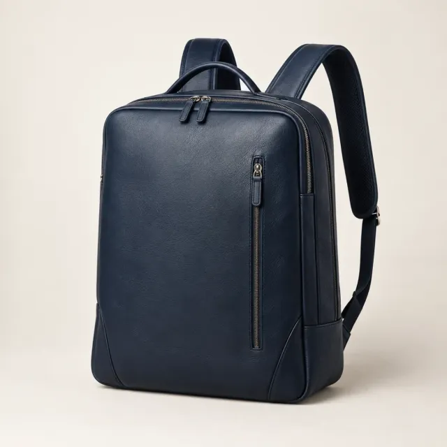 Frame Leather Backpack
